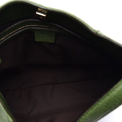 Gucci Suede Hasler Hobo Green 5 of 10