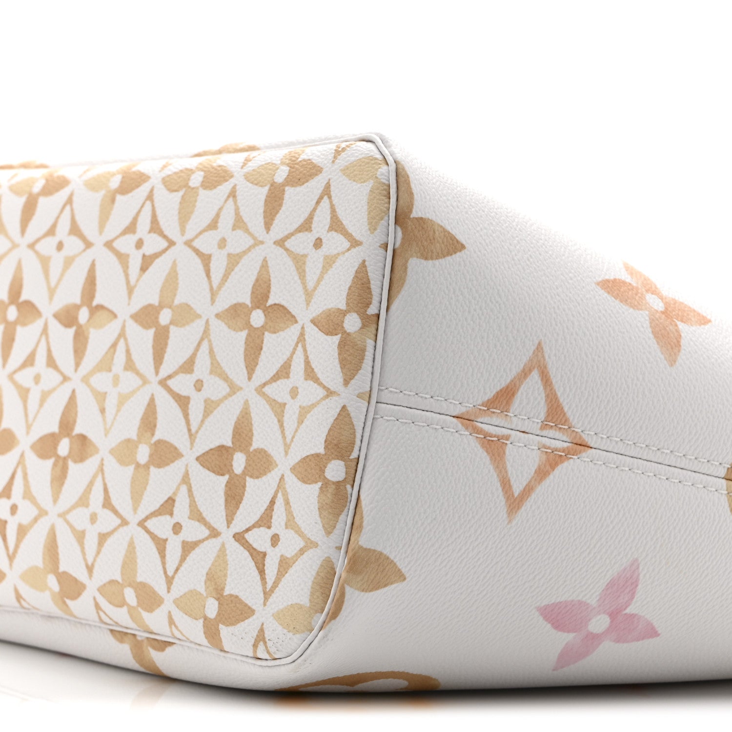 Louis Vuitton Monogram Giant By The Pool 2.0 Neverfull MM Beige 10 of 10