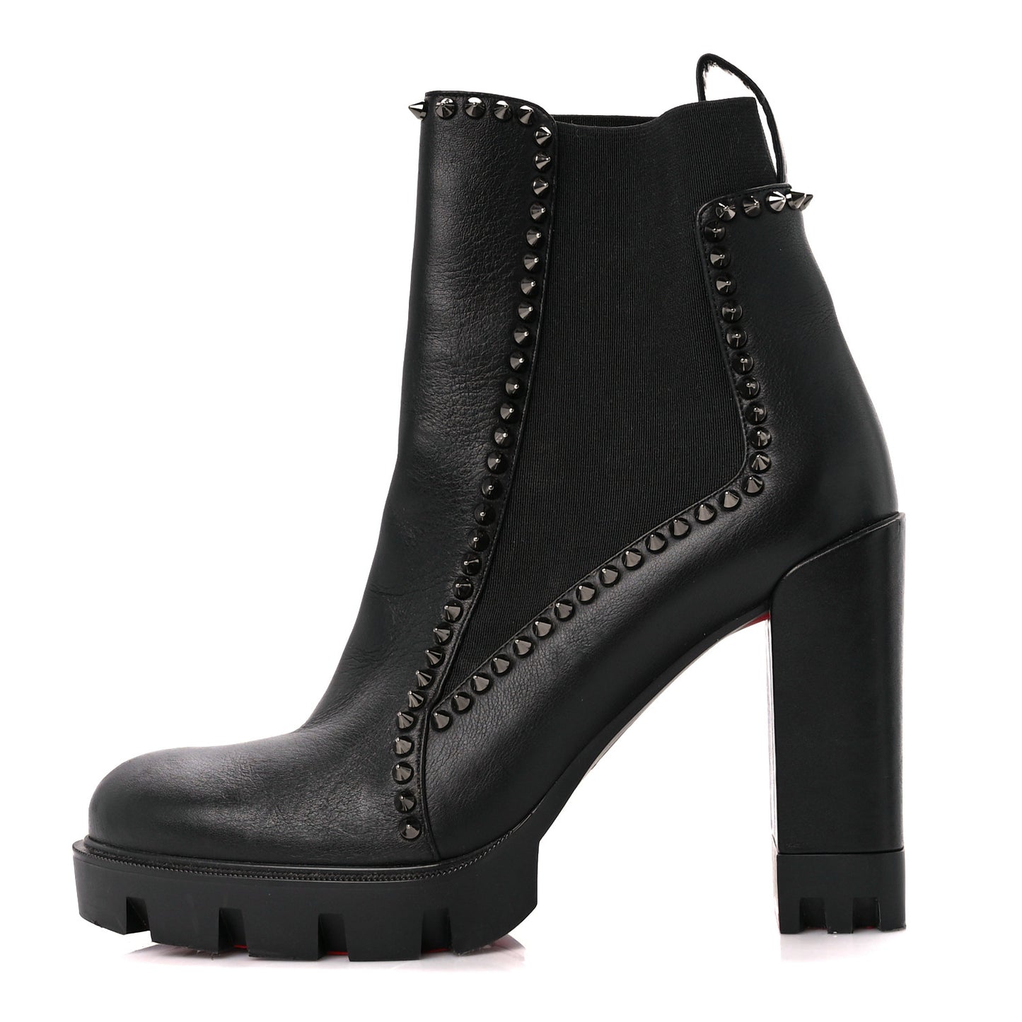Nappa Out Line Spike Lug 100 Boots 38.5 Black