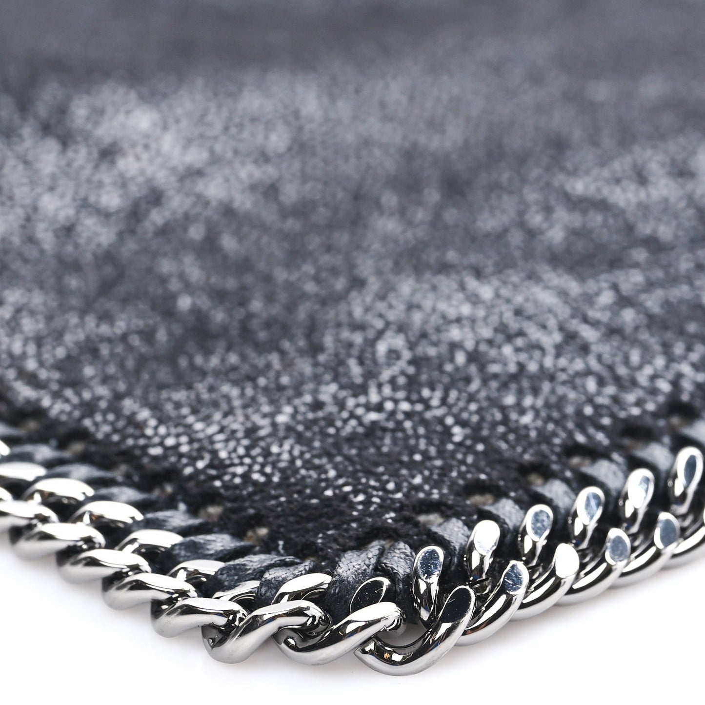 Shaggy Deer Falabella Clutch Black