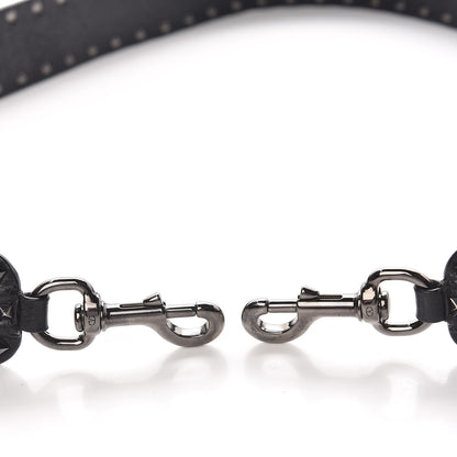 Valentino Garavani Lambskin Rockstud Spike Shoulder Strap Black 3 of 4