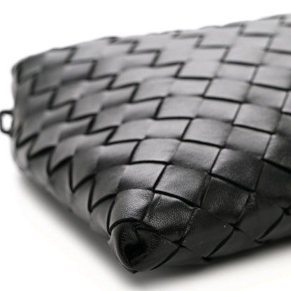 Bottega Veneta Calfskin Intrecciato Mini Hop Black 8 of 9