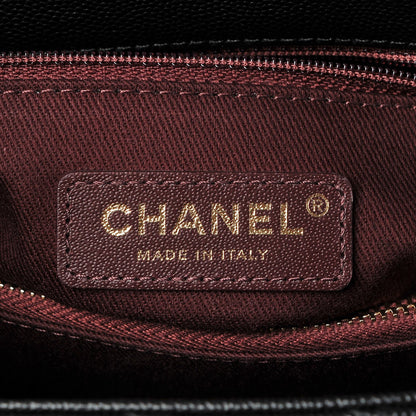 Chanel Caviar Quilted Small Coco Handle Flap Black 8 of 8