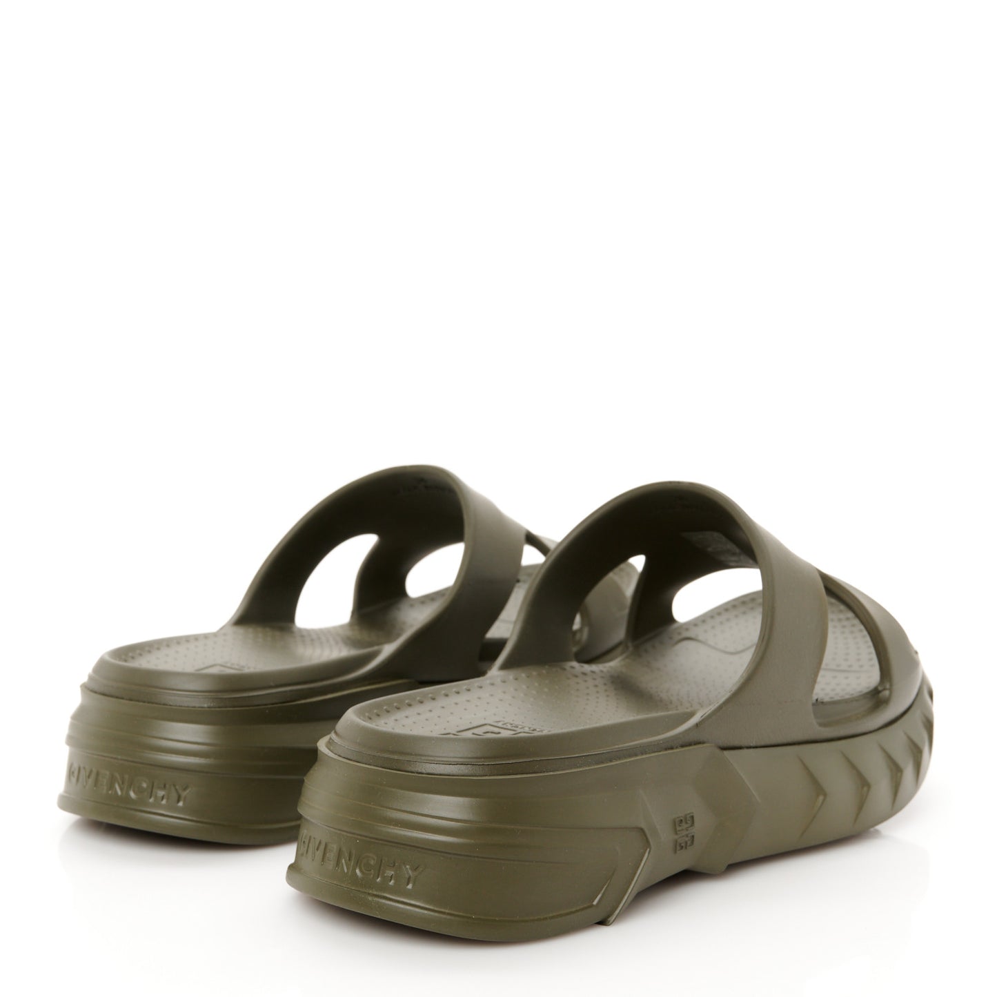 Rubber Marshmallow Sandals 36 Green