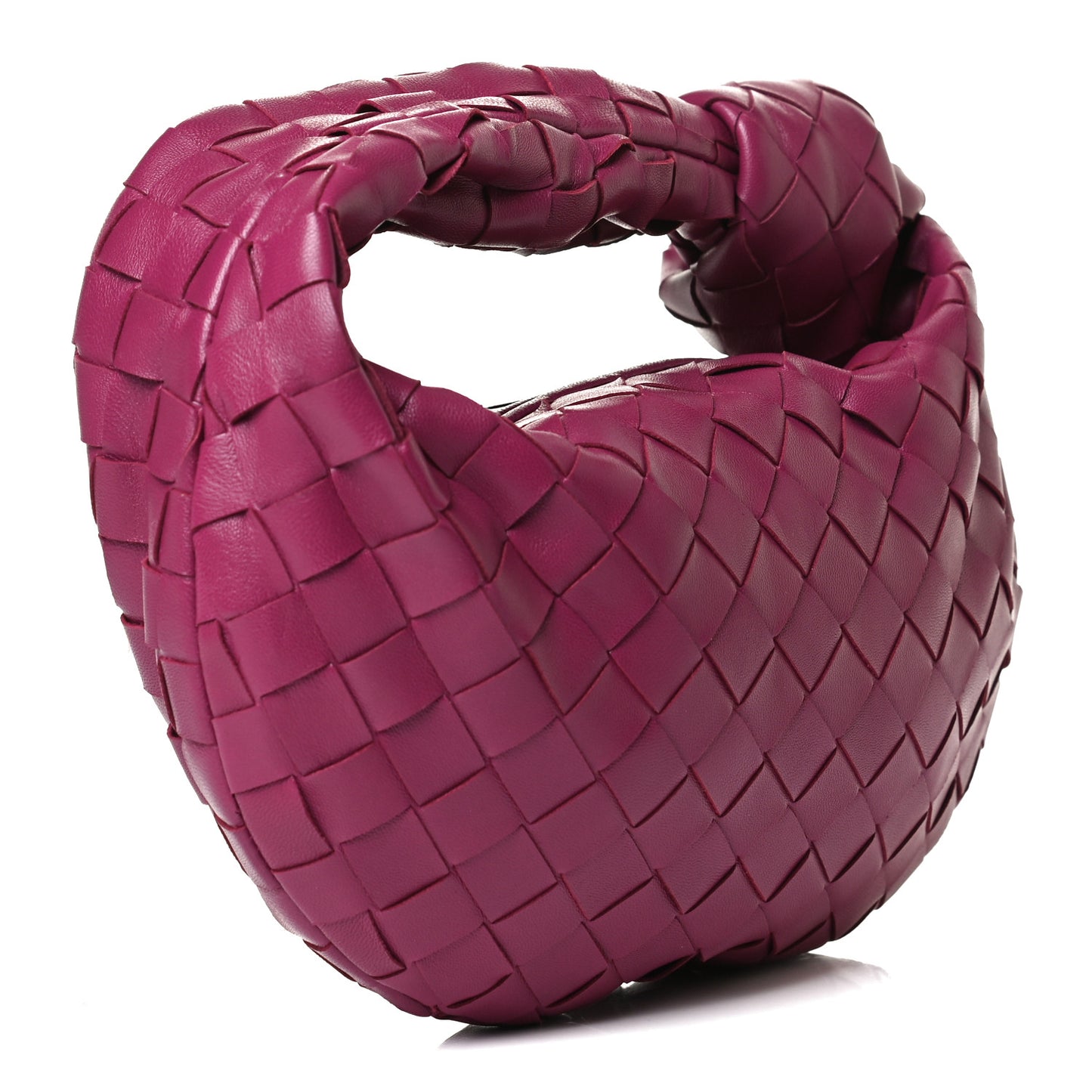 Nappa Intrecciato Mini Jodie Cinnabar