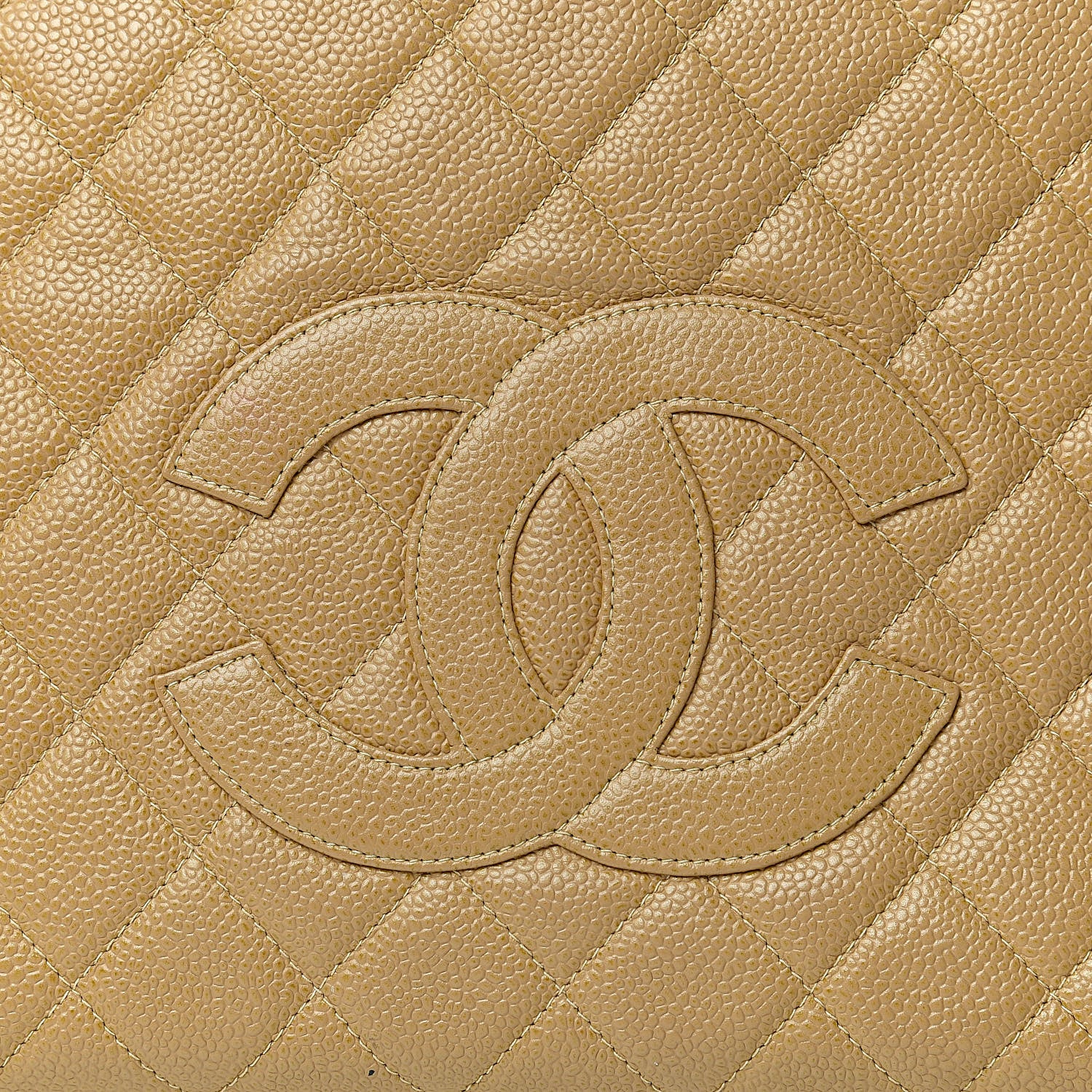 Chanel Caviar Quilted Grand Timeless Tote GTT Beige 26 of 26