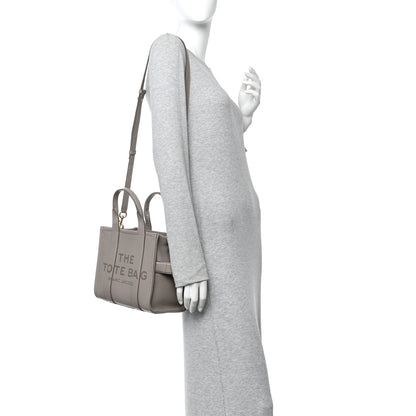 Marc Jacobs Grained Calfskin Small The Tote Bag Cement 2 of 14