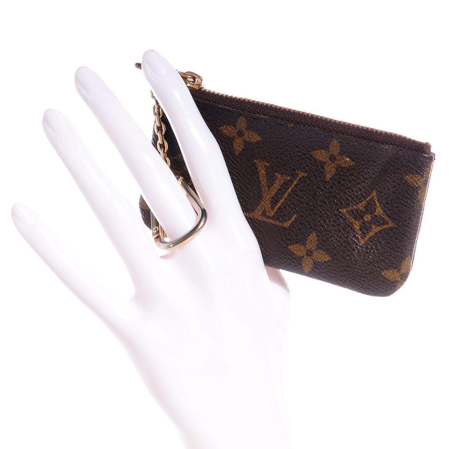 Monogram Key Pouch