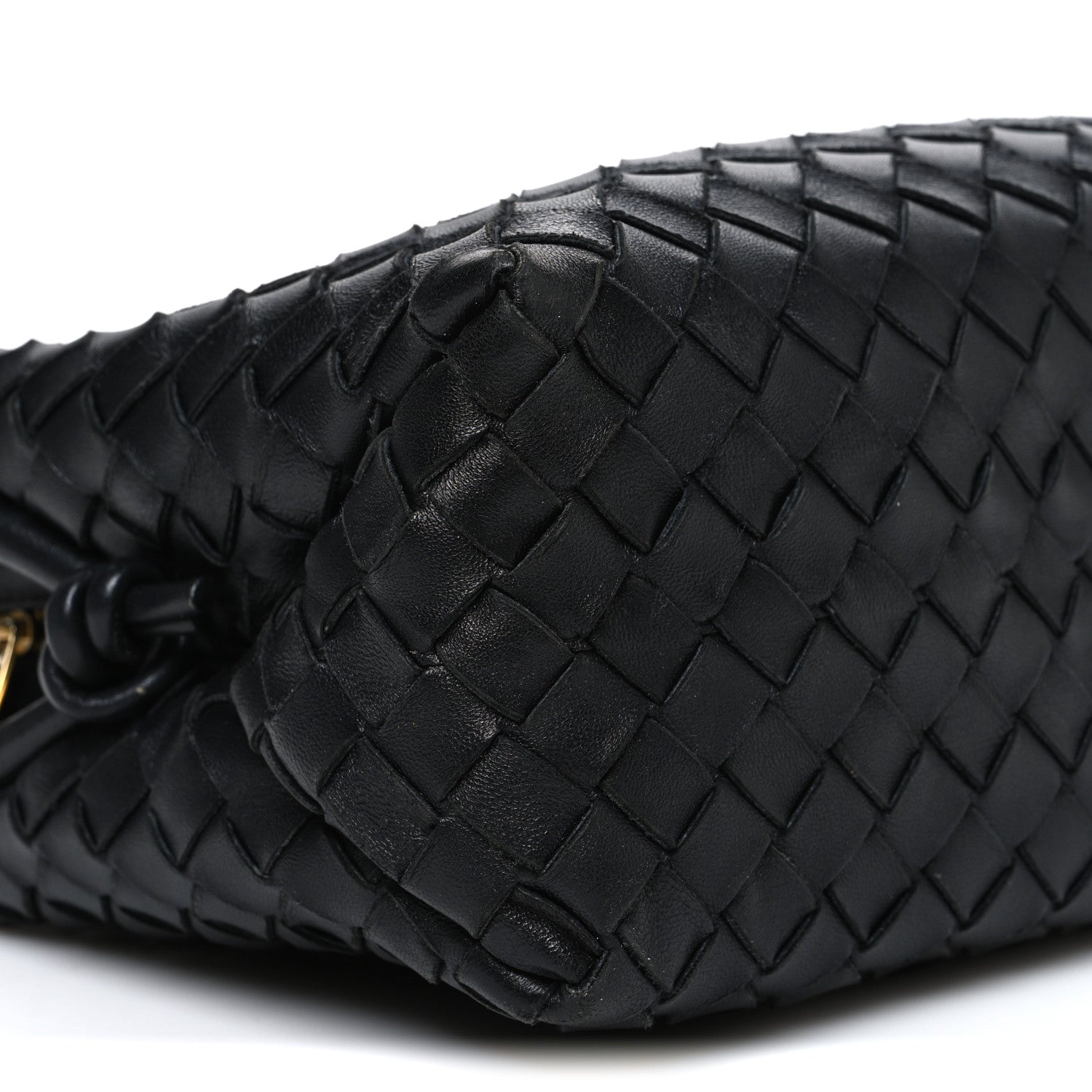 Bottega Veneta Nappa Intrecciato Medium Loop Camera Bag Black 8 of 9