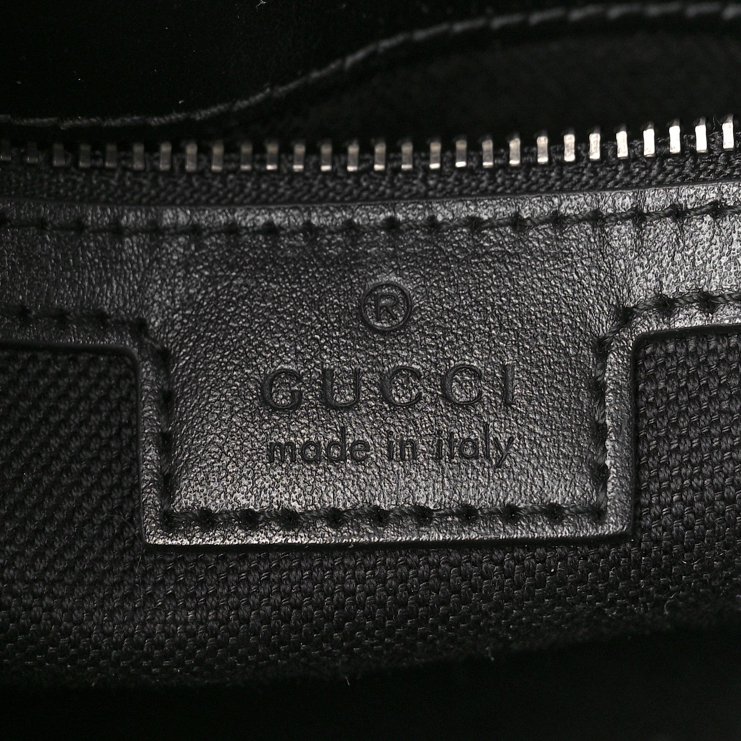 Gucci Calfskin Matelasse Monochrome Small GG Marmont Shoulder Bag Black 6 of 8