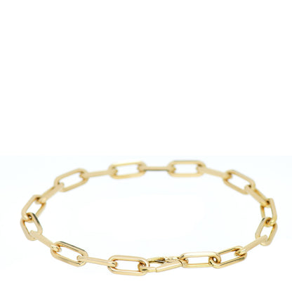 Cartier 18K Yellow Gold Santos de Cartier Link Chain Bracelet 3 of 4
