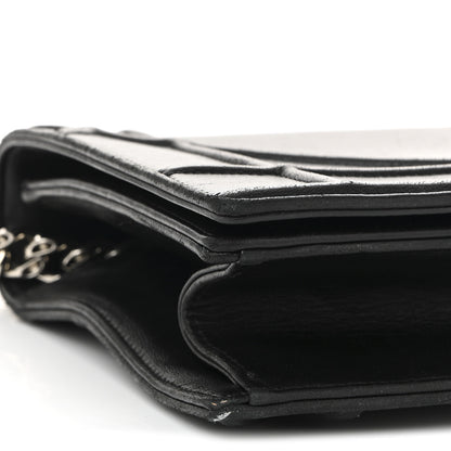 Christian Dior Lambskin Medium Diorama Flap Bag Black 9 of 13