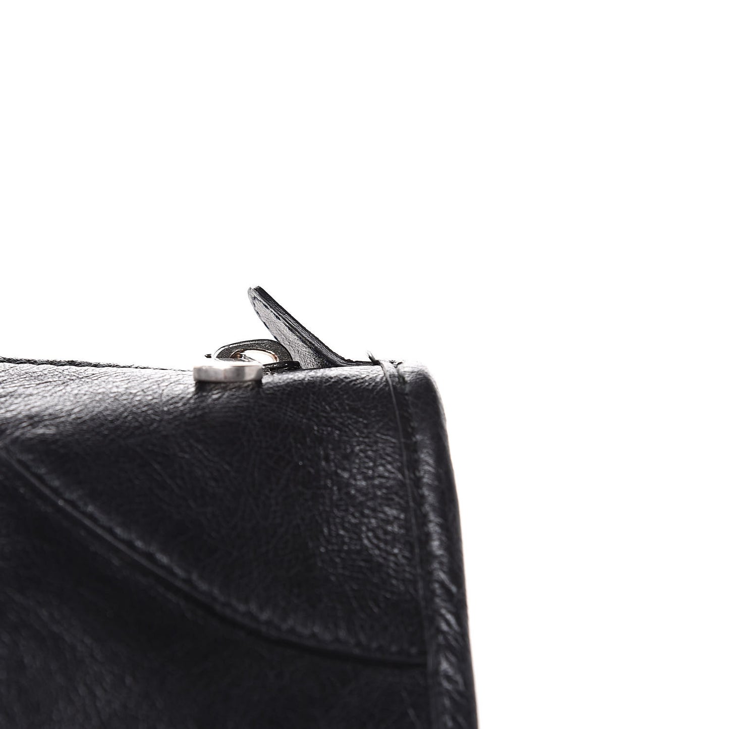 Fluffy Calfskin Morpheus Weekender Duffle Black