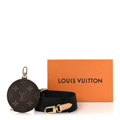 Louis Vuitton Monogram Multi Pochette Accessories Bandouliere Shoulder Strap Black 9 of 9