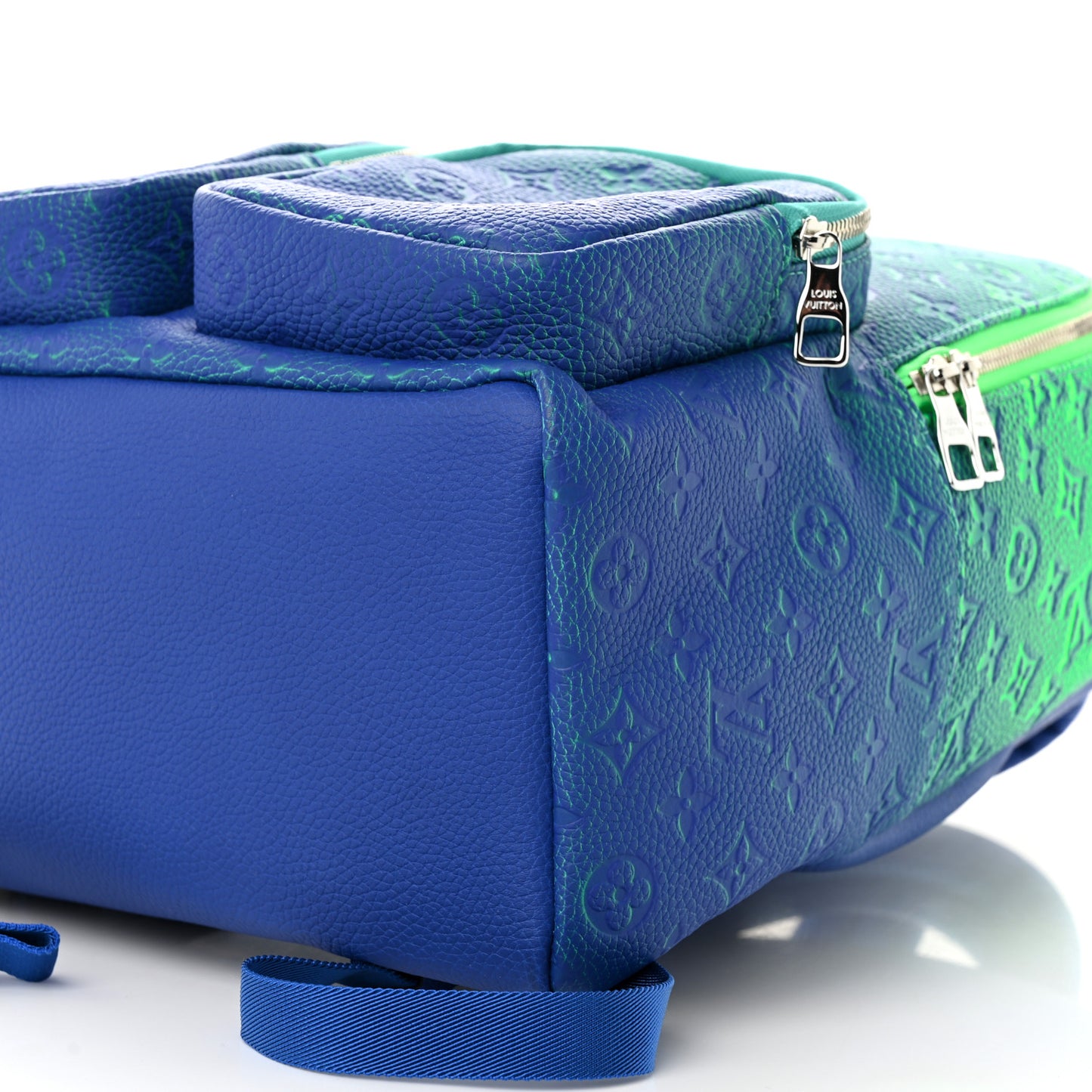 Taurillon Illusion Multipockets Backpack Bleu Vert