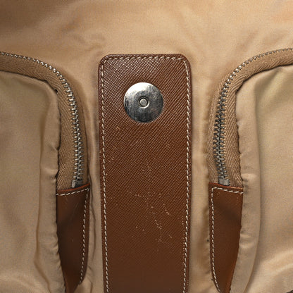 Prada Tessuto Nylon Messenger Bag Beige 14 of 18