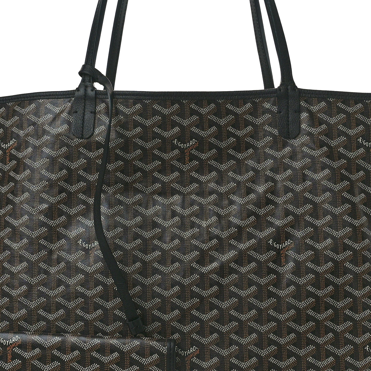 Goyard Goyardine Saint Louis GM Black 8 of 10