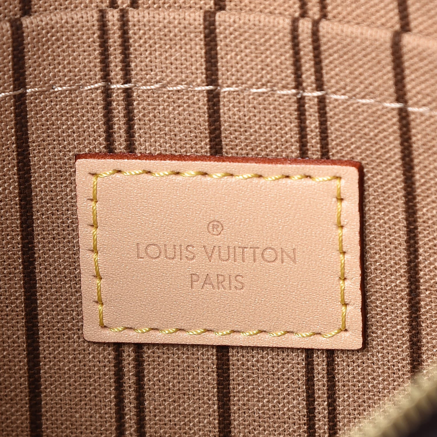 Louis Vuitton Monogram Neverfull MM GM Pochette 6 of 6