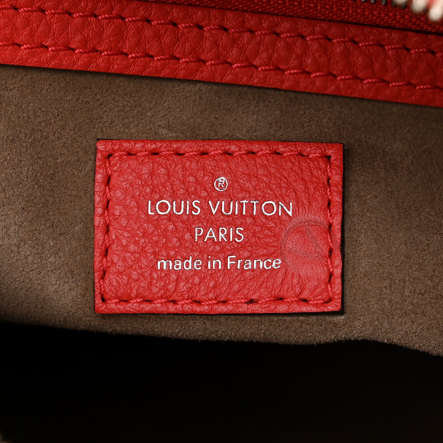 Louis Vuitton Veau Cachemire SC Bag BB Cherry 6 of 10