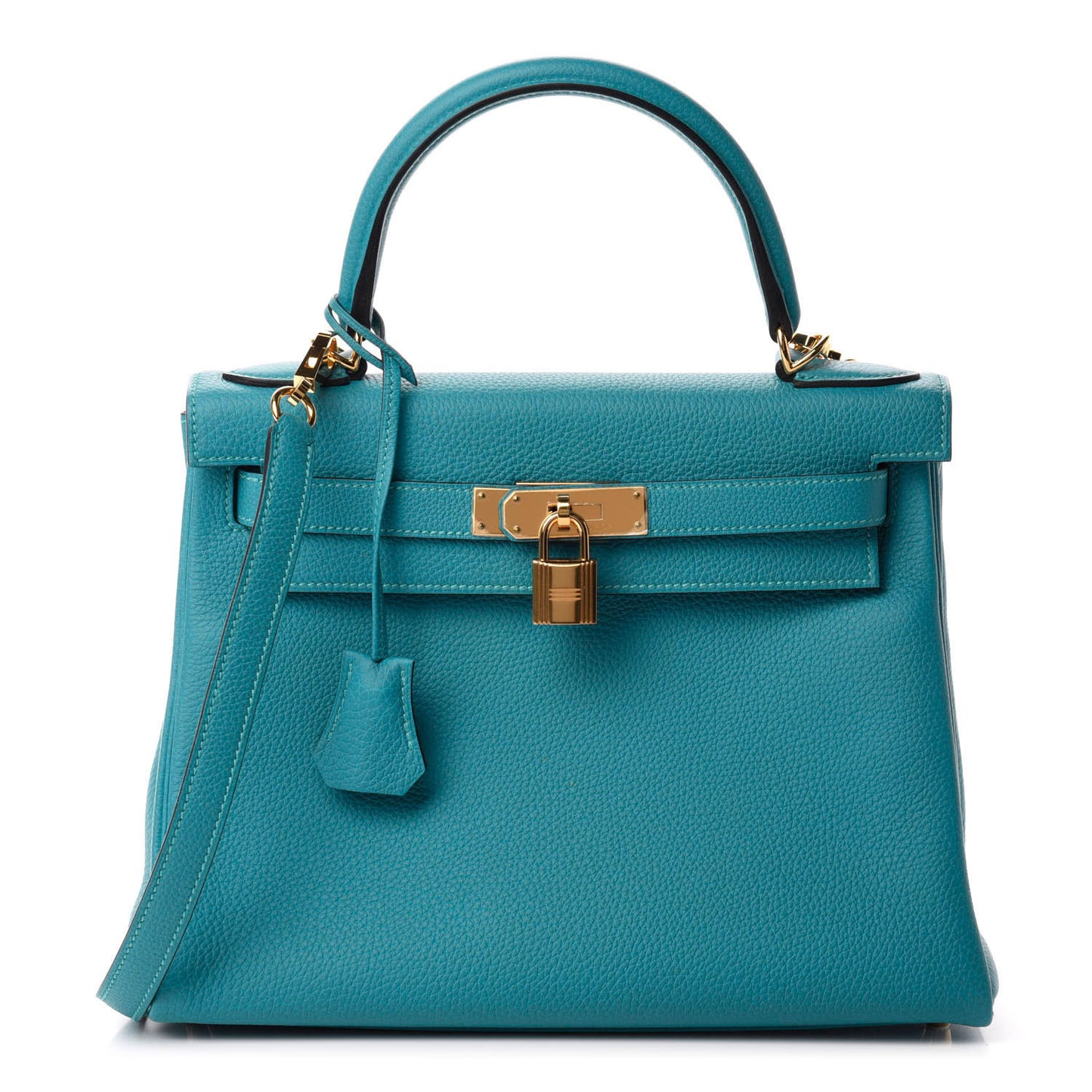 Togo Kelly Retourne 28 Turquoise