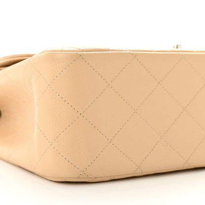 Chanel Caviar Quilted Jumbo Double Flap Beige Clair 9 of 11