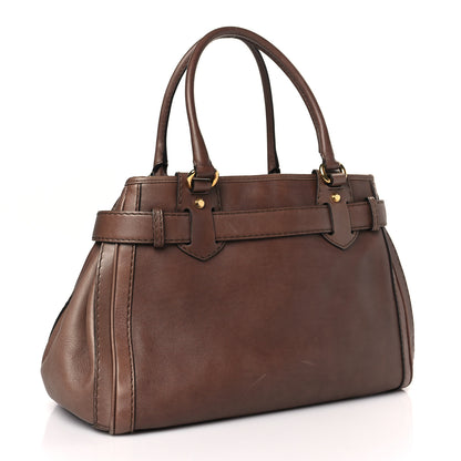 Gucci Calfskin Medium GG Running Tote Brown 3 of 10