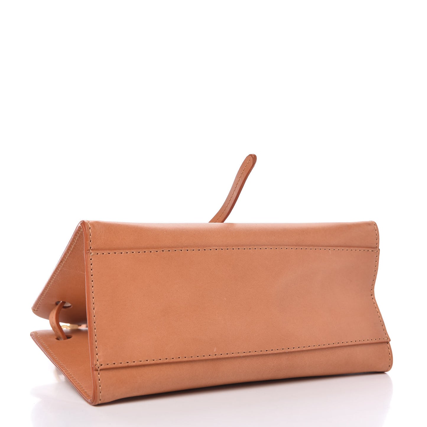 Calfskin Mini Mini Sun Bag Cammello Rosa