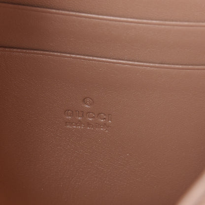 Gucci Calfskin Matelasse Mini Pearly GG Marmont Chain Wallet Porcelain Rose 6 of 12
