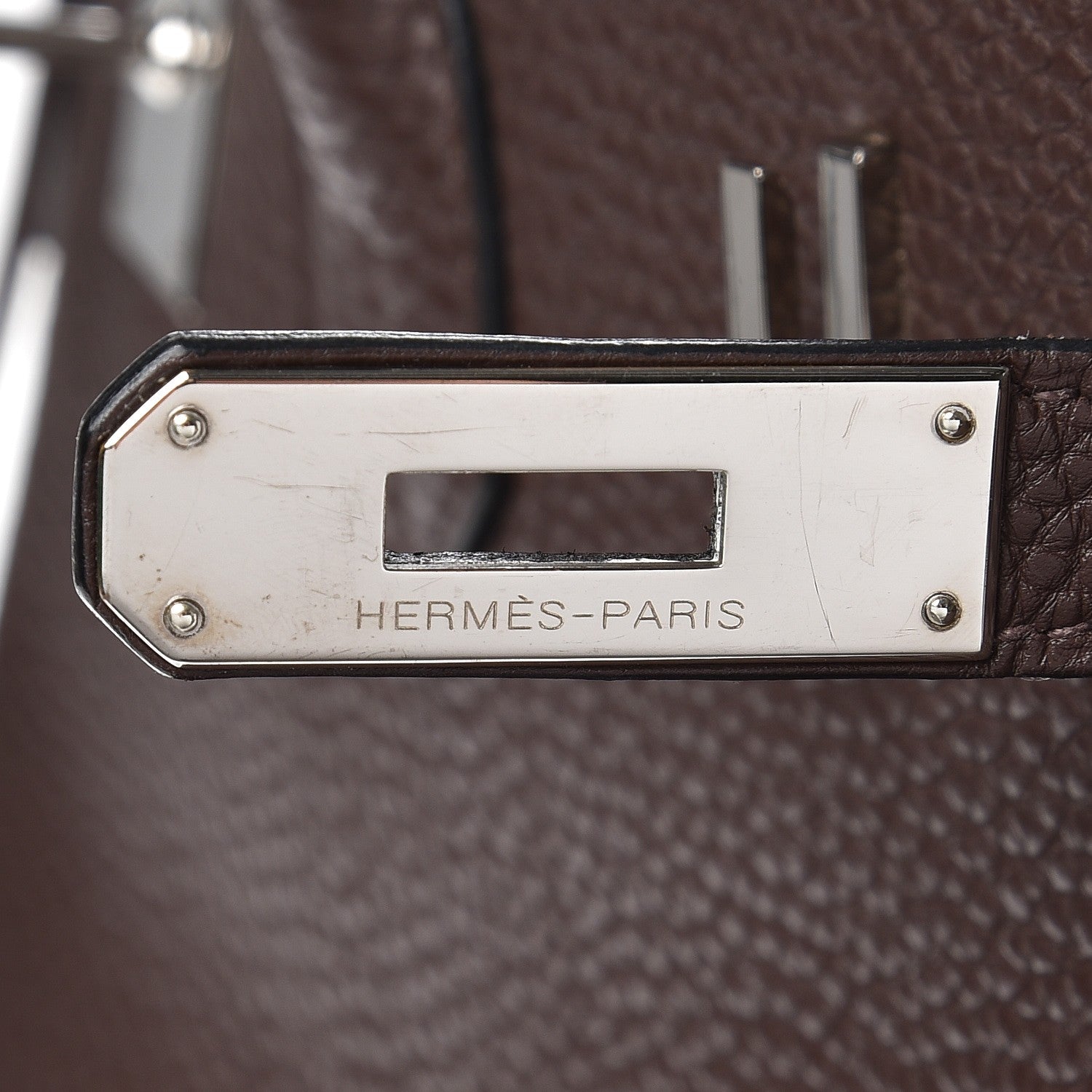 Hermes Fjord Birkin 40 Chocolate 17 of 34