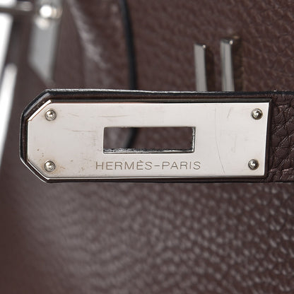 Hermes Fjord Birkin 40 Chocolate 17 of 34