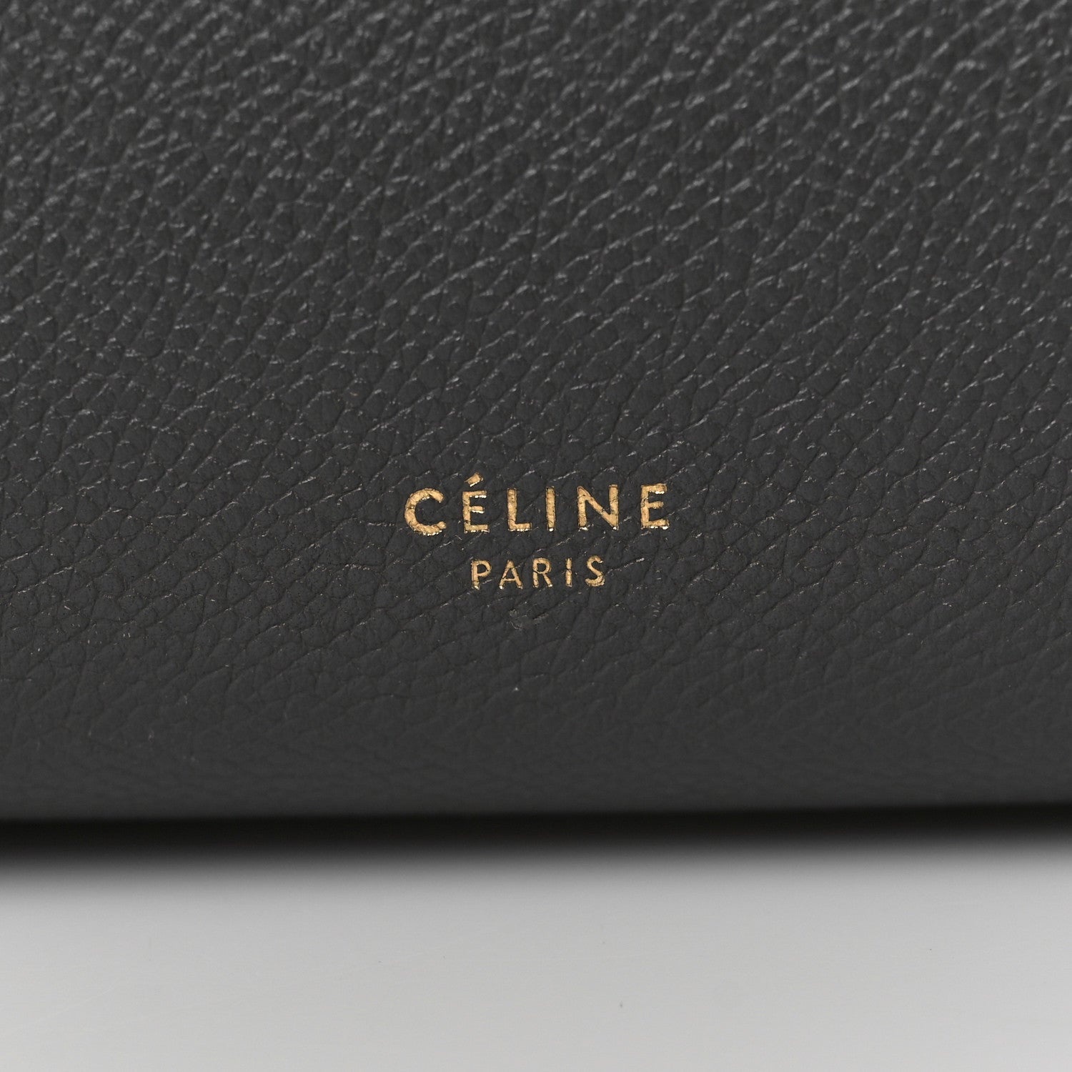 Celine Grained Calfskin Mini Belt Bag Grey 6 of 11