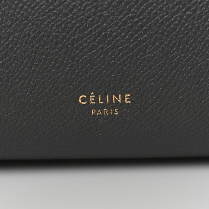 Celine Grained Calfskin Mini Belt Bag Grey 6 of 11