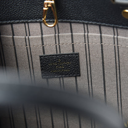 Louis Vuitton Empreinte Montaigne MM Black 5 of 9