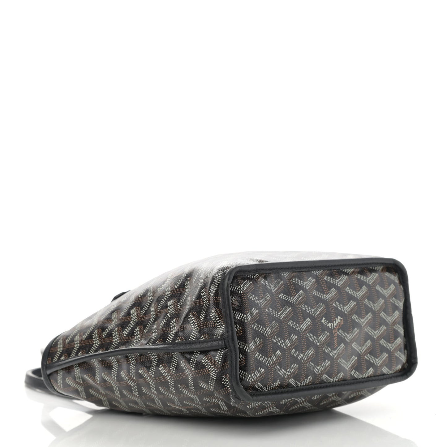 Goyardine Reversible Mini Anjou Black