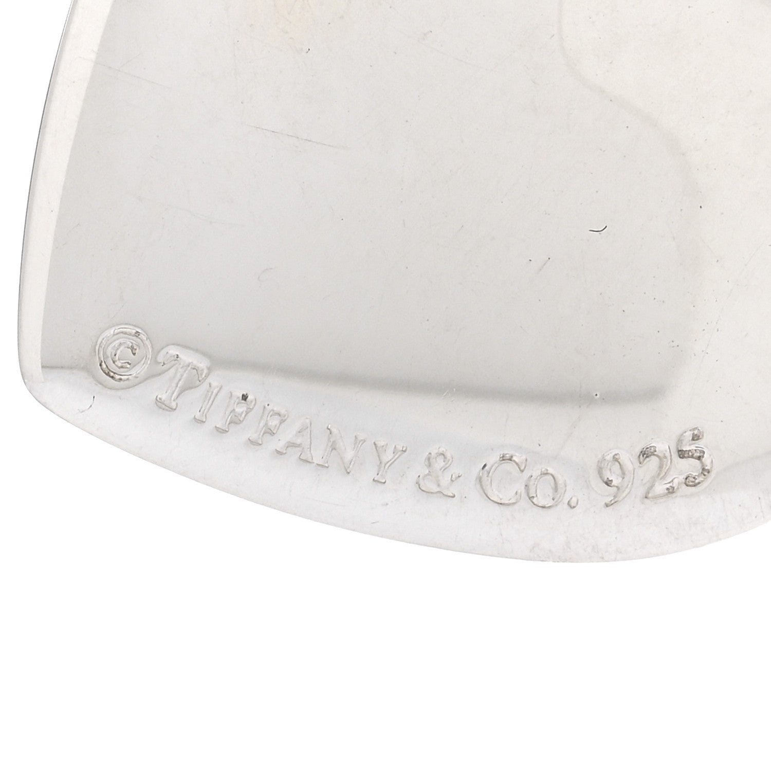 Tiffany Sterling Silver Puffed Heart Pendant Necklace 4 of 4