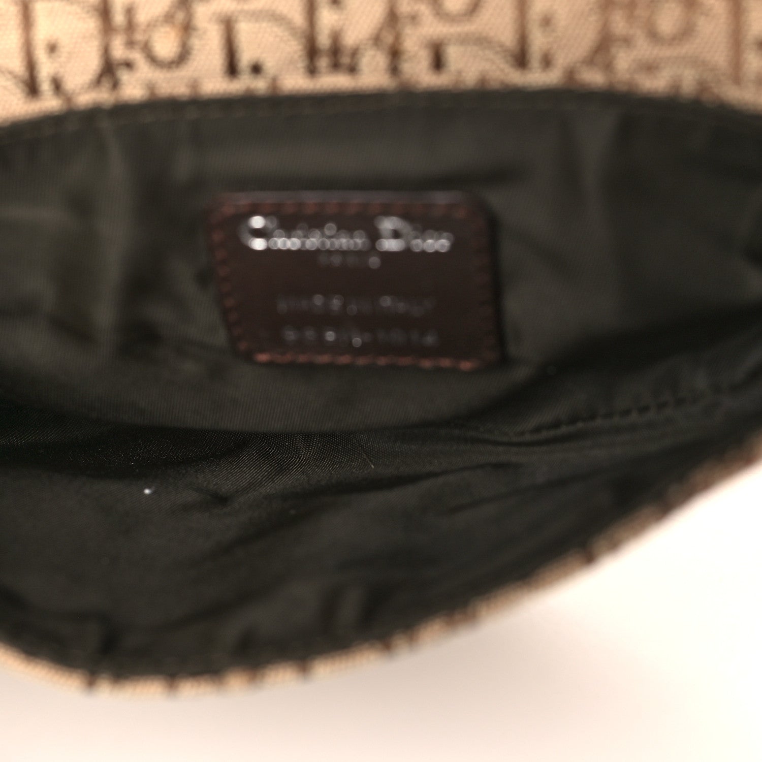 Christian Dior Monogram Rasta Saddle Belt Bag Beige 5 of 8