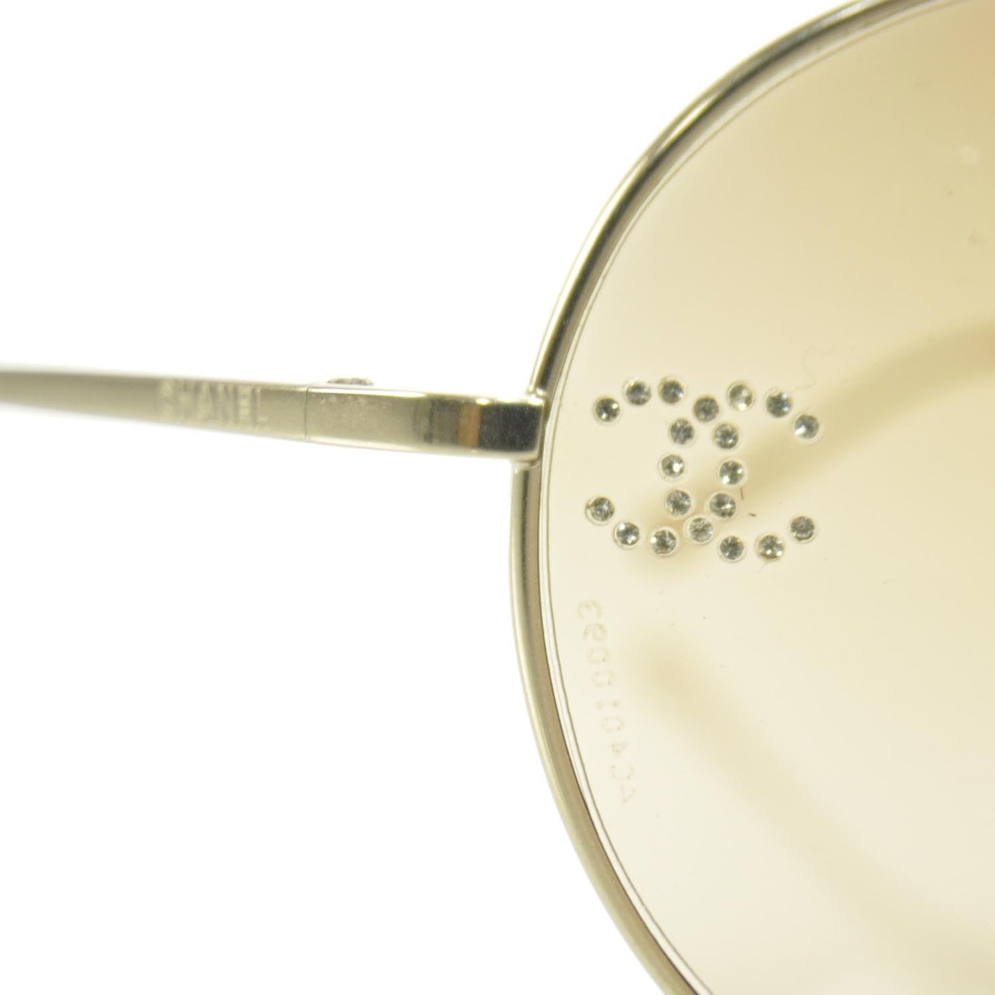 Crystal CC Logo Sunglasses 4122 B