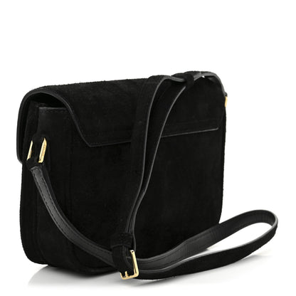 Celine Suede Small Pampille C Bag Black 3 of 10