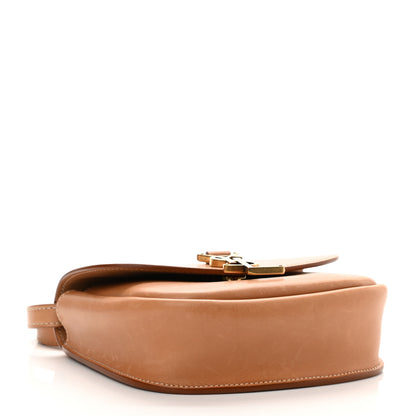 Saint Laurent Smooth Vintage Calfskin Small Kaia Satchel Brown Gold 4 of 9