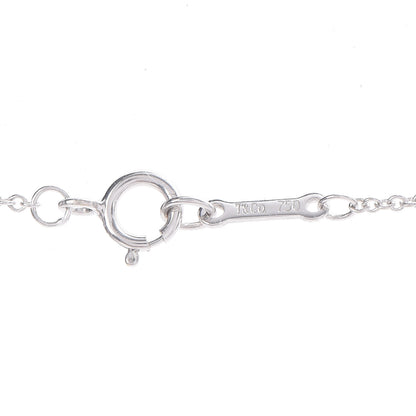 Tiffany 18K White Gold Diamond Mini Paloma Picasso Loving Heart Pendant Necklace 6 of 8