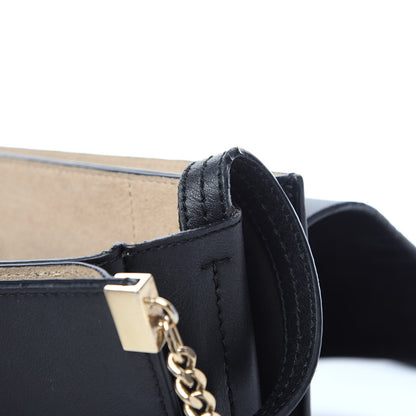 Chloe Suede Calfskin Small Faye Shoulder Bag Black 12 of 13