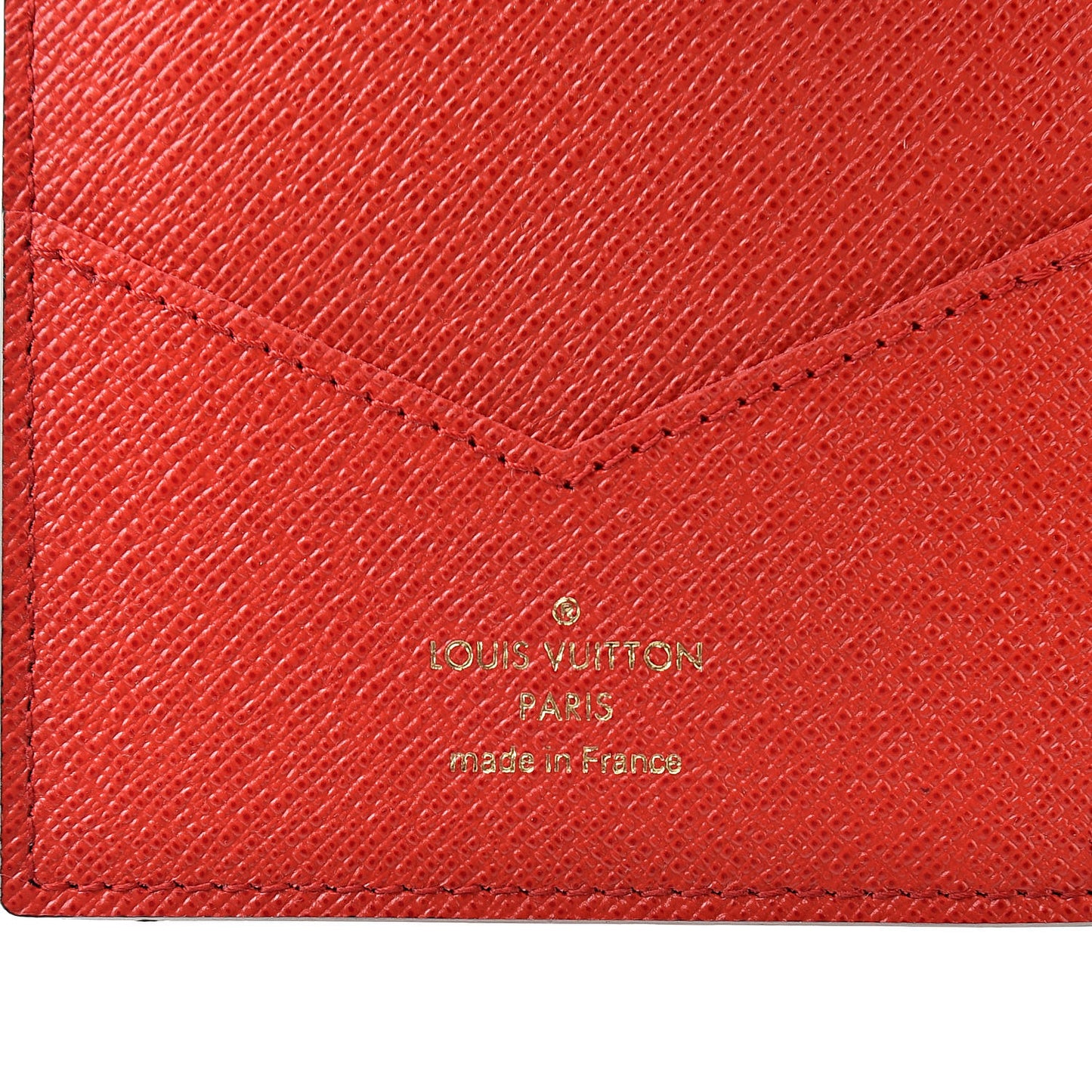 Monogram 2019 Christmas Animation Passport Cover Rouge