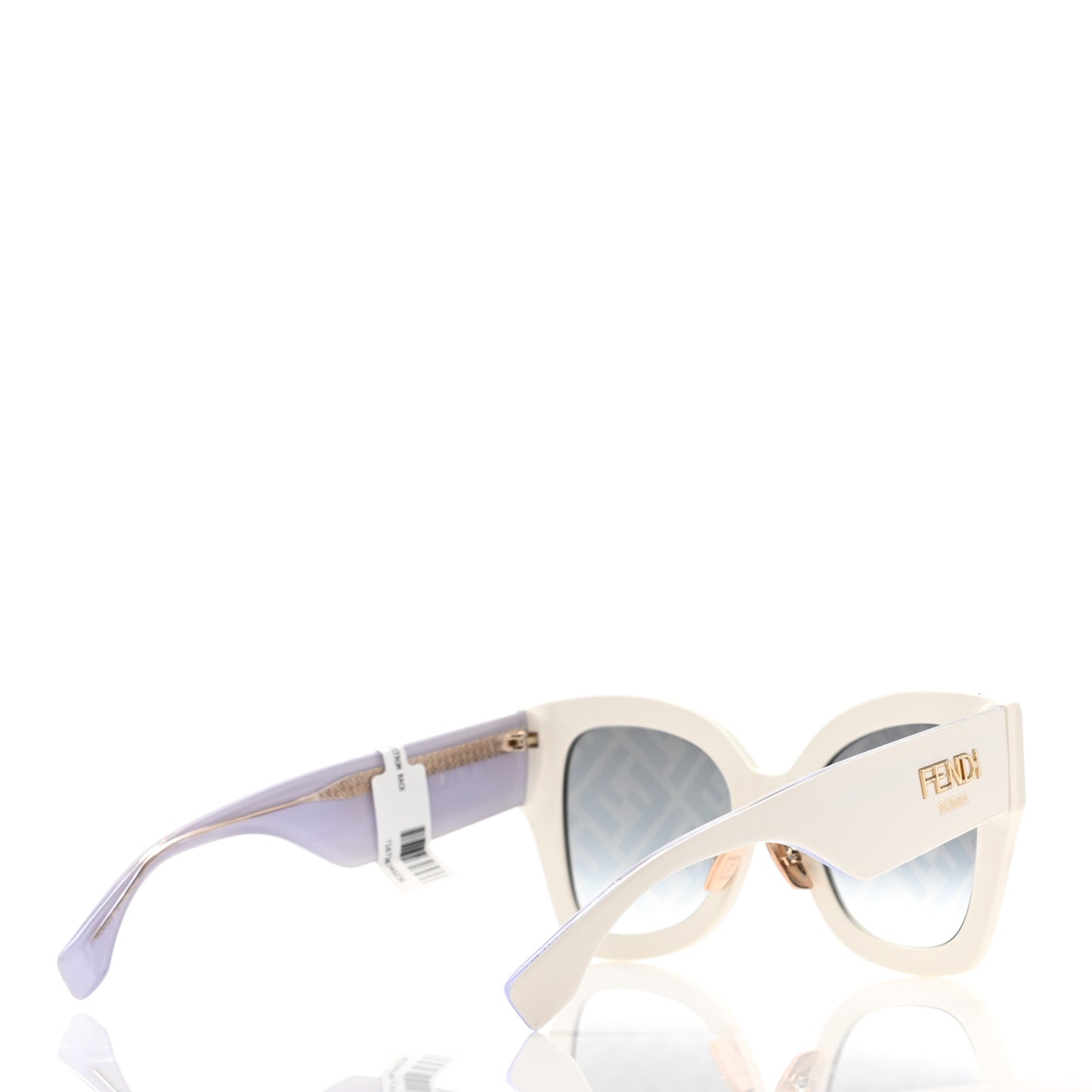 Acetate FF Sunglasses FF 0434/G/S White Gold