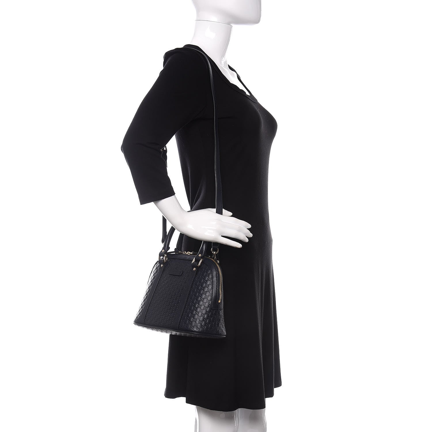 Gucci Soft Microguccissima Mini Dome Bag Blue 2 of 10