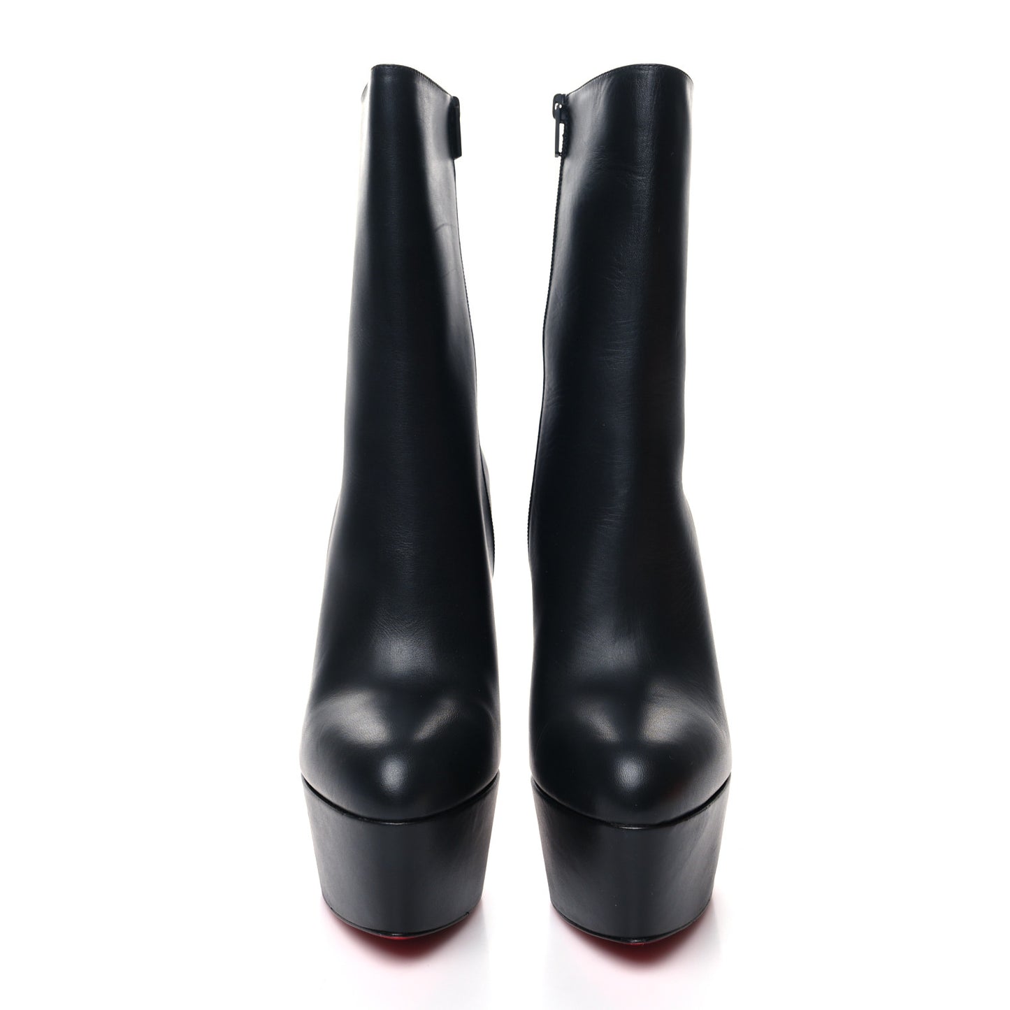 Calfskin Dolly Alta Booty 160 Ankle Boots 41 Black