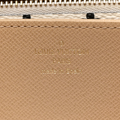 Louis Vuitton Monogram Giant Zippy Wallet Kaki White 6 of 8