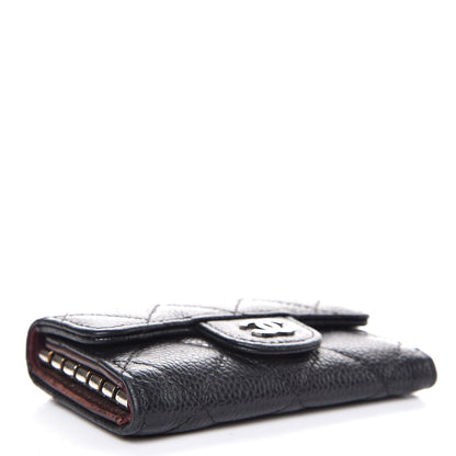 Chanel Caviar Quilted 6 Key Holder Black 4 of 12