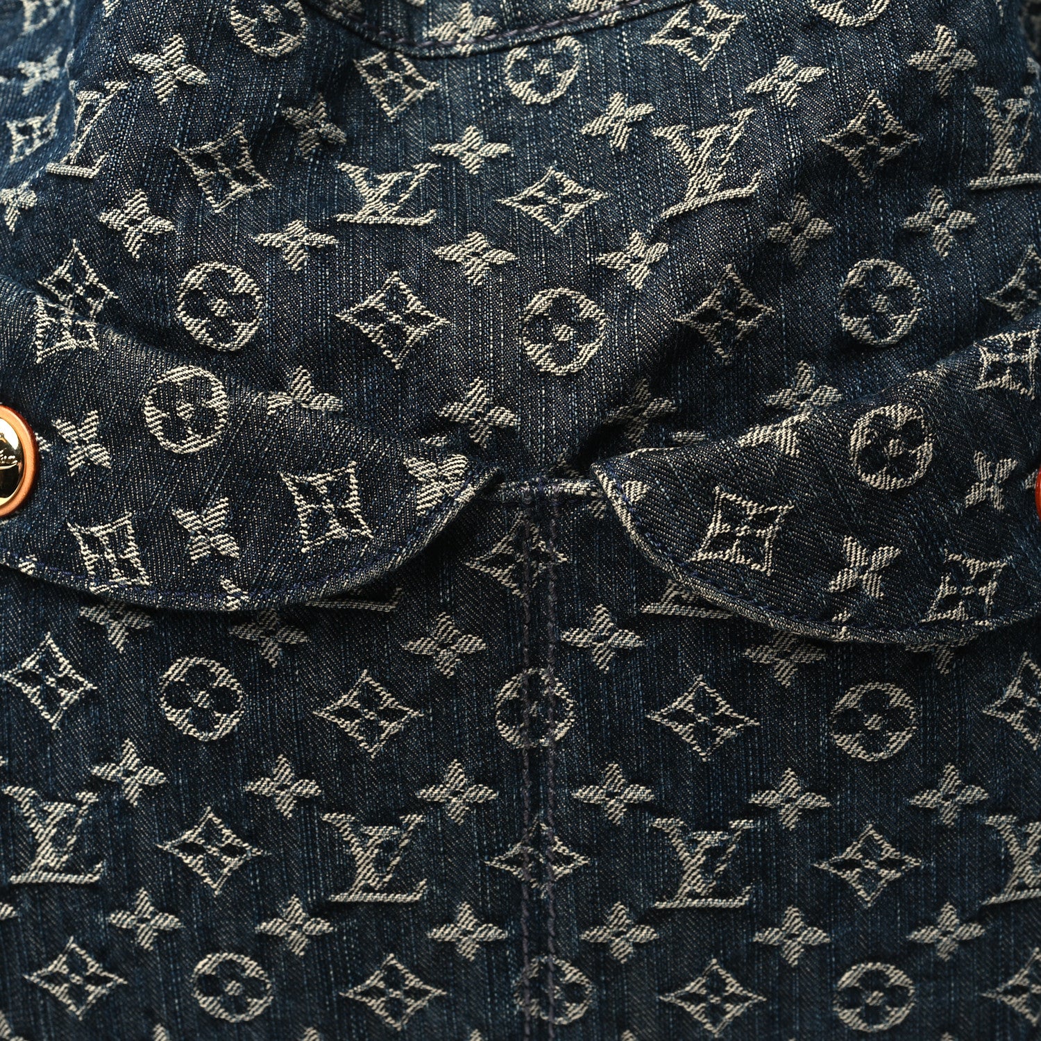 Louis Vuitton Denim Daily GM Gris Blue 7 of 9