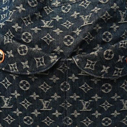 Louis Vuitton Denim Daily GM Gris Blue 7 of 9