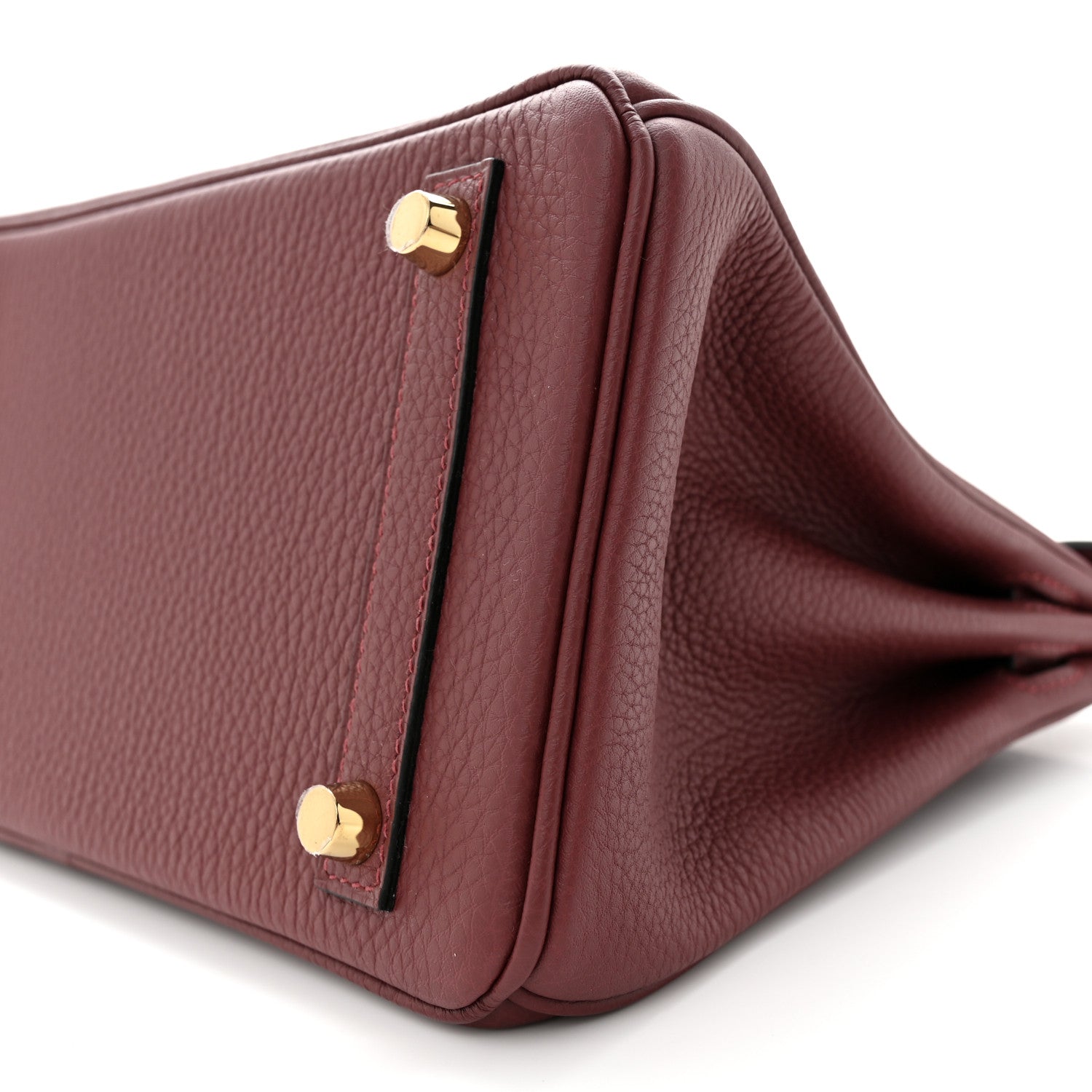 Hermes Togo Birkin 25 Rouge H 10 of 11